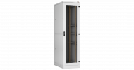 TLK TFA-476080-PHPH-GY Напольный шкаф 19", 47U, перфорированные двери, двойные боковые стенки
