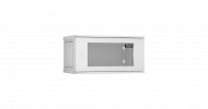 TLK TWI-066035-R-G-GY Настенный разборный шкаф 19", 6U, стеклянная дверь, Ш600хВ303хГ350мм