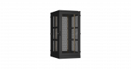 TLK TFA-338080-PMWM-BK Напольный шкаф 19", 33U, двери перфорированные, одностворчатая и двустворчатая