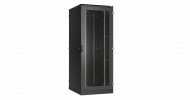 TLK TFA-428010-PMMM-BK Напольный шкаф 19", 42U, перфорированная и цельнометаллическая двери