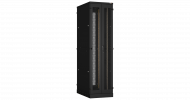 TLK TFA-476012-WHWH-BK Напольный шкаф 19", 47U, перфорированные двухстворчатые двери
