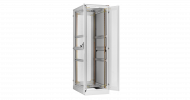 TLK TFA-4280-W-GY Дверь двухстворчатая перфорированная на раме с замком и петлями
