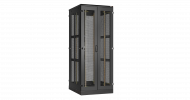 TLK TFA-428080-WPWP-BK Напольный шкаф 19", 42U, перфорированные двухстворчатые двери