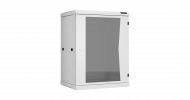 TLK TWC-156045-R-G-GY Настенный разборный шкаф 19", 15U, стеклянная дверь, Ш600хВ770хГ450мм
