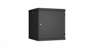TLK TWC-126060-R-M-BK Настенный разборный шкаф 19", 12U, металлическая дверь, Ш600хВ636хГ600мм
