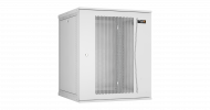 TLK TWI-156060-R-P-GY Настенный разборный шкаф 19", 15U, перфорированная дверь, Ш600хВ703хГ600мм