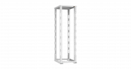 TLK TRD-426080-R-GY Монтажная стойка двухрамная с разборной рамой 19", 42U, Ш600xВ1995xГ800мм