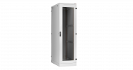 TLK TFA-426080-GMMM-GY Напольный шкаф 19", 42U, стеклянная дверь