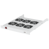 TLK TLK-VP6-GY Вентиляторная полка, 19", 1U, 6 вентиляторов, Г520мм