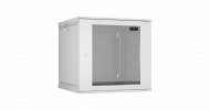 TLK TWI-126060-R-P-BK Настенный разборный шкаф 19", 12U, перфорированная дверь, Ш600хВ569хГ600мм