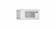 TLK TWI-066045-R-P-GY Настенный разборный шкаф 19", 6U, перфорированная дверь, Ш600хВ303хГ450мм