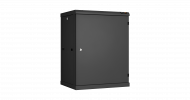 TLK TWC-156045-R-M-BK Настенный разборный шкаф 19", 15U, металлическая дверь, Ш600хВ770хГ450мм