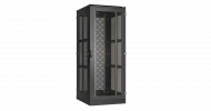 TLK TFA-428012-GEPE-BK Напольный шкаф 19", 42U, дверь со стеклом