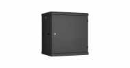 TLK TWC-126045-R-M-BK Настенный разборный шкаф 19", 12U, металлическая дверь, Ш600хВ636хГ450мм
