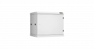 TLK TWC-096045-R-M-GY Настенный разборный шкаф 19", 9U, металлическая дверь, Ш600хВ503хГ450мм