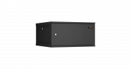 TLK TWI-066060-R-M-BK Настенный разборный шкаф 19", 6U, цельнометаллическая дверь, Ш600хВ303хГ600мм