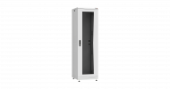 TLK TFR-426080-PMMM-R2-GY Напольный шкаф 19", 42U, перфорированная дверь и металлическая