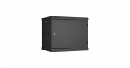 TLK TWC-096045-R-M-BK Настенный разборный шкаф 19", 9U, металлическая дверь, Ш600хВ503хГ450мм