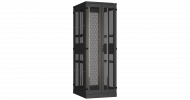 TLK TFA-478010-WHWH-BK Напольный шкаф 19", 47U, перфорированные двухстворчатые двери