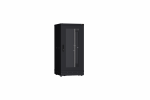 TLK TFR-246060-GMMM-R2-BK Напольный шкаф 19", 24U, дверь со стеклом и металлическая