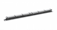 TLK TLK-OV70-42U-GY Органайзер кабельный вертикальный, 42U, для шкафов шириной 800мм
