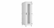 TLK TFI-426060-MHMH-R-GY Напольный шкаф серии Lite II 19", 42U, металлическая передняя и задняя дверь