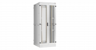 TLK TFA-428010-WPWP-GY Напольный шкаф 19", 42U, двухстворчатые перфорированные двери