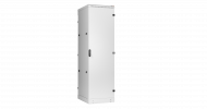 TLK TFM-246080-MMMM-GY Напольный шкаф 19", 24U, промышленный, цельнометаллические двери