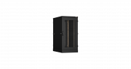 TLK TFA-246010-PMPM-BK Напольный шкаф 19", 24U, перфорированные двери