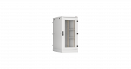 TLK TFA-246080-PMMM-GY Напольный шкаф 19", 24U, перфорированная и металлическая двери