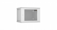 TLK TWI-096045-R-G-GY Настенный разборный шкаф 19", 9U, стеклянная дверь, Ш600хВ436хГ450мм