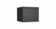 TLK TWC-096060-R-M-BK Настенный разборный шкаф 19", 9U, металлическая дверь, Ш600хВ503хГ600мм