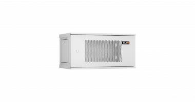Фотография товара 'TLK TWI-066035-R-P-GY Настенный разборный шкаф 19", 6U, перфорированная дверь, Ш600хВ303хГ350мм'