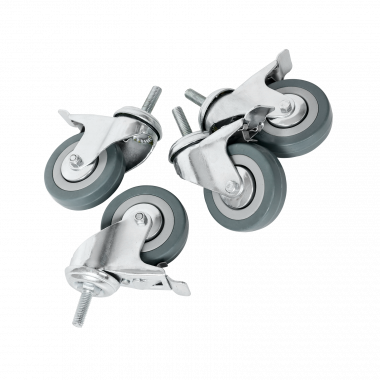 Фотография товара 'TLK TLK-CB4B-I Ролики поворотные с тормозом для напольных шкафов TFI, болтовое крепление М10'