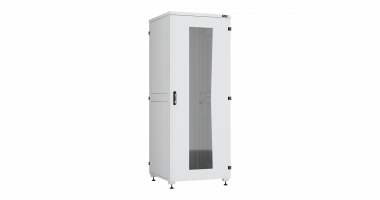 Фотография товара 'TLK TFI-428010-GHMH-R-GY Напольный шкаф серии Lite II 19", 42U, стеклянная дверь'
