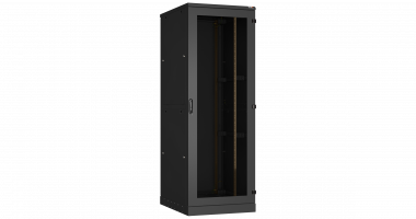 Фотография товара 'TLK TFA-478080-PHWH-BK Напольный шкаф 19", 47U, перфор дверь и перфор двухстворчатая дверь'