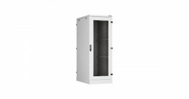 Фотография товара 'TLK TFA-336080-GMMM-GY Напольный шкаф 19", 33U, стеклянная дверь'