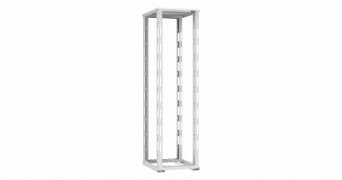 Фотография товара 'TLK TRD-476080-R-GY Монтажная стойка двухрамная с разборной рамой 19", 47U, Ш600xВ2217xГ800мм'