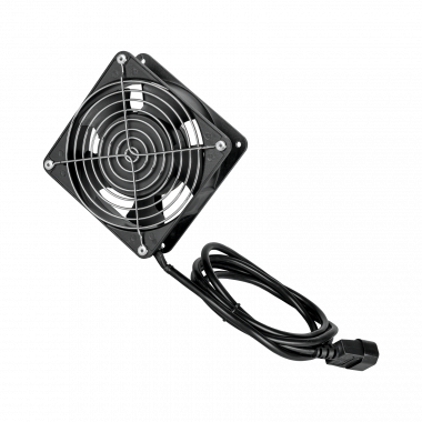 Фотография товара 'TLK TLK-FAN1-BK Вентиляторный блок для настенных шкафов серии TWS и TWI-R глубиной 350мм'