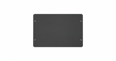 Фотография товара 'TLK TLK-BLNK-FAN4-M-I-BK Заглушка проема вентиляторного блока для шкафов серии LITE II, 327х 300х1.5мм'