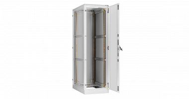 Фотография товара 'TLK TFA-3360-P-GY Дверь одностворчатая перфорированная на раме с замком и петлями'