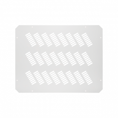 Фотография товара 'TLK TLK-BLNK-FAN-P-GY Заглушка проема вентиляторного блока, перфорированная, 490х380х1мм'