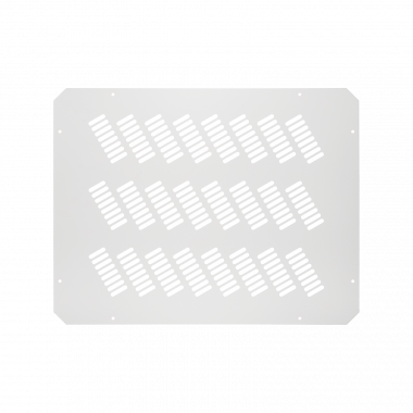 Фотография товара 'TLK TLK-BLNK-FAN2-P2-GY Заглушка проема вентиляторного блока на 2 вентилятора для шкафов TFR-R2'