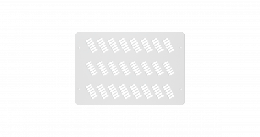 Фотография товара 'TLK TLK-BLNK-FAN-P-I-GY Заглушка проема вентиляторного блока для шкафов серии LITE II'