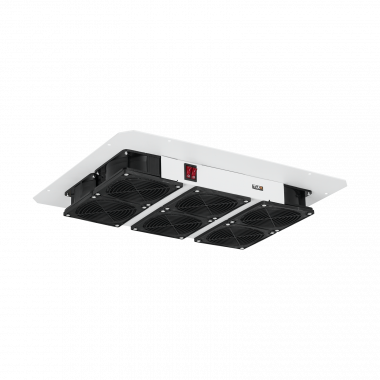 Фотография товара 'TLK TLK-FAN6-F-GY Вентиляторный блок для напольных шкафов серий TFM, TFR-R (глубиной более 600 мм), TFA'