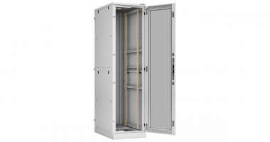 Фотография товара 'TLK TFA-476010-GHMH-GY Напольный шкаф 19", 47U, стеклянная дверь'