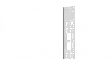 Фотография товара 'TLK TLK-ZU-42U-GY Лоток Zero-Unit для крепления аксессуаров с крепежом, 42U'