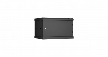 Фотография товара 'TLK TWC-066045-R-M-BK Настенный разборный шкаф 19", 6U, металлическая дверь, Ш600хВ370хГ450мм'