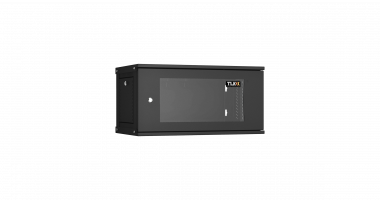 Фотография товара 'TLK TWI-066035-R-G-BK Настенный разборный шкаф 19", 6U, стеклянная дверь, Ш600хВ303хГ350мм'