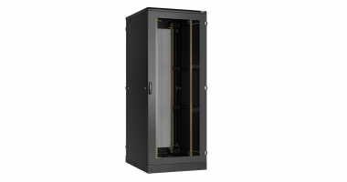 Фотография товара 'TLK TFA-428080-PMWM-BK Напольный шкаф 19", 42U, перфорированная одностворчатая передняя дверь'